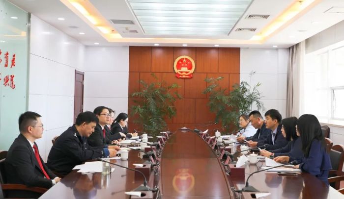 夏津县法院到我院考察交流