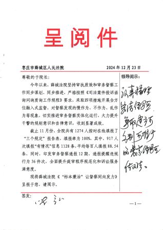 241223 薛城区法院“标本兼治”让督察同向发力 四项举措开展全方位融入式监督 (1)-1